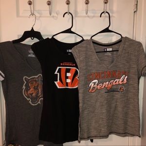 Bundle Cincinnati Bengals V-neck T-shirts